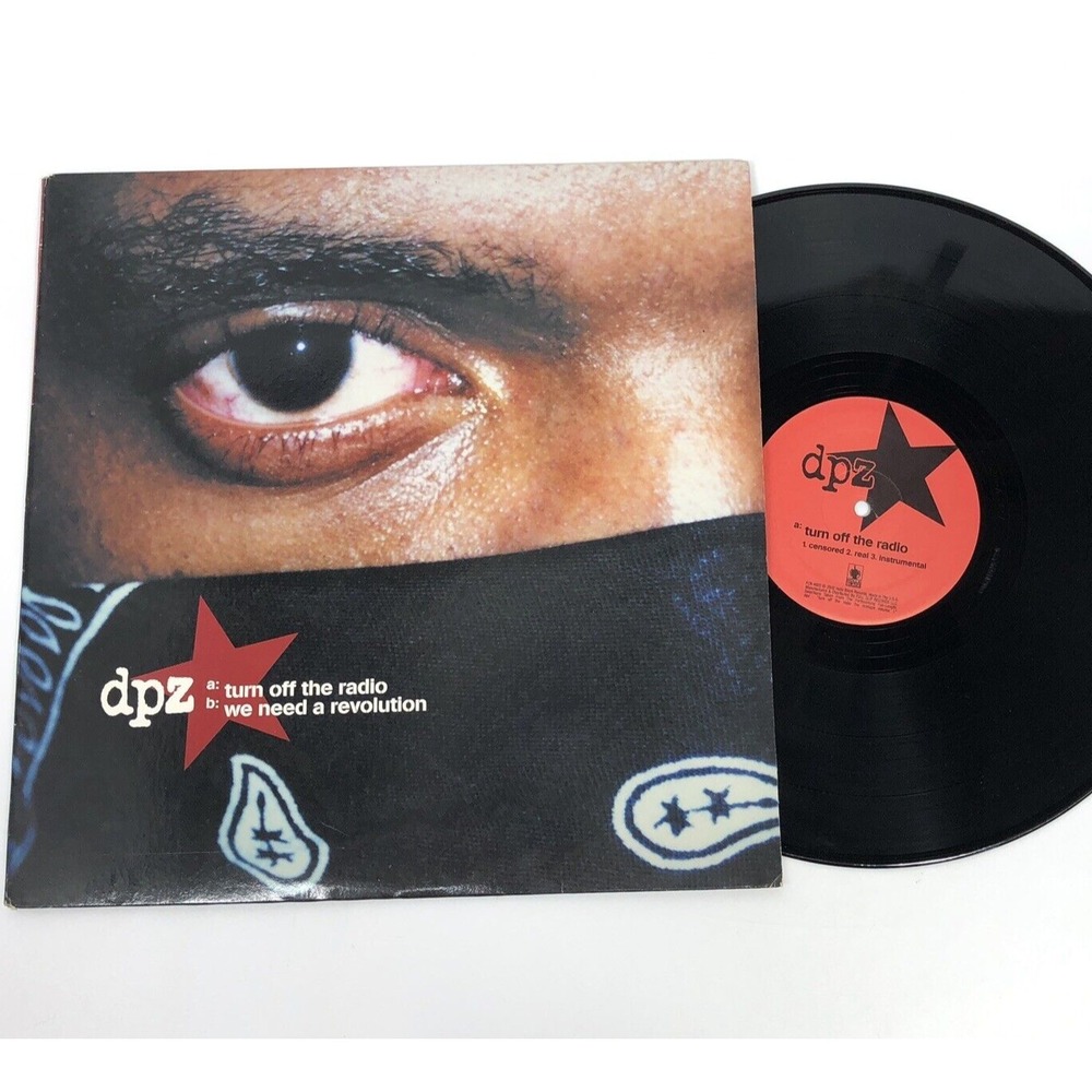 DPZ Dead Prez LP Vinyl Rap Single Turn Off The Radio We Need Revolution‎ Rap B